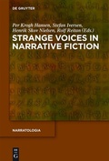 Cover: Strange Voices in Narrative Fiction - De Gruyter