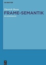 Cover: Frame-Semantik - De Gruyter