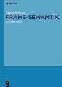 Cover: Frame-Semantik - De Gruyter
