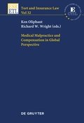 Cover: Medical Malpractice and Compensation in Global Perspective - De Gruyter