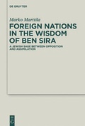 Cover: Foreign Nations in the Wisdom of Ben Sira - De Gruyter