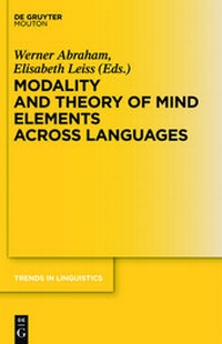 Abbildung von: Modality and Theory of Mind Elements across Languages - De Gruyter Mouton