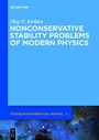 Cover: Nonconservative Stability Problems of Modern Physics - De Gruyter