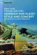 Cover: Heinrich von Kleist: Style and Concept - De Gruyter