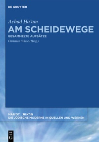 Enlarge image Cover: Am Scheidewege - De Gruyter Oldenbourg