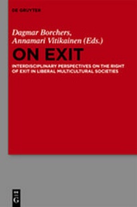 Enlarge image Cover: On Exit - De Gruyter