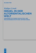 Cover: Israel in der altorientalischen Welt - De Gruyter