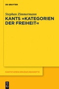 Cover: Kants "Kategorien der Freiheit" - De Gruyter