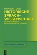 Cover: Historische Sprachwissenschaft - De Gruyter