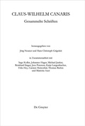 Cover: Claus-Wilhelm Canaris, Gesammelte Schriften - De Gruyter