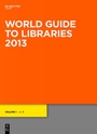 Cover: World Guide to Libraries 2013 - De Gruyter Saur