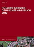 Bild: Müllers Großes Deutsches Ortsbuch 2012 - De Gruyter Saur