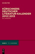 Cover: 2012/2013 - De Gruyter