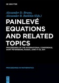 Cover: Painlev&eacute; Equations and Related Topics - De Gruyter