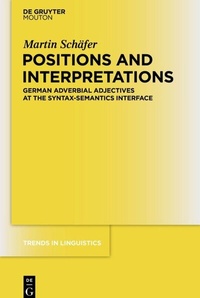 Enlarge image Cover: Positions and Interpretations - De Gruyter Mouton