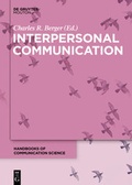 Cover: Interpersonal Communication - De Gruyter Mouton