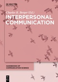 Cover: Interpersonal Communication - De Gruyter Mouton