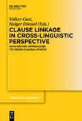 Cover: Clause Linkage in Cross-Linguistic Perspective - De Gruyter Mouton