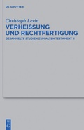 Cover: Verhei&szlig;ung und Rechtfertigung - De Gruyter
