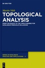 Cover: Topological Analysis - De Gruyter