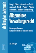 Cover: Allgemeines Verwaltungsrecht - De Gruyter