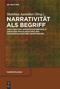 Cover: Narrativit&auml;t als Begriff - De Gruyter