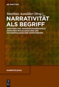 Cover: Narrativit&auml;t als Begriff - De Gruyter