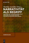 Cover: Narrativit&auml;t als Begriff - De Gruyter