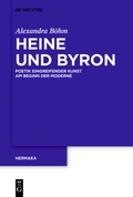 Cover: Heine und Byron - De Gruyter