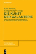 Cover: Die Kunst der Galanterie - De Gruyter