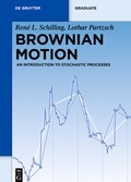 Cover: Brownian Motion - De Gruyter