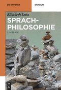 Cover: Sprachphilosophie - De Gruyter