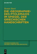 Cover: Die "Geographie" des Ptolemaios im Spiegel der griechischen Handschriften - De Gruyter