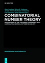 Cover: Combinatorial Number Theory - De Gruyter