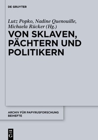 Abbildung von: Von Sklaven, Pächtern und Politikern - De Gruyter