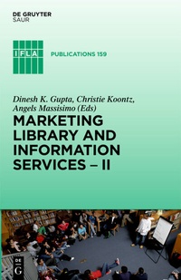 Abbildung von: Marketing Library and Information Services II - De Gruyter Saur