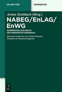 Abbildung von: NABEG / EnLAG / EnWG - De Gruyter