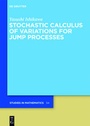 Cover: Stochastic Calculus of Variations for Jump Processes - De Gruyter