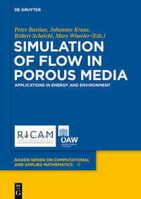 Enlarge image Cover: Simulation of Flow in Porous Media - De Gruyter