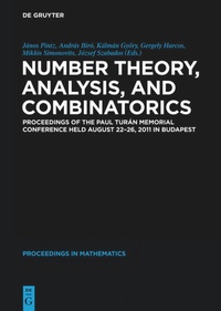 Enlarge image Cover: Number Theory, Analysis, and Combinatorics - De Gruyter