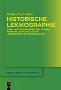 Abbildung von: Historische Lexikographie - De Gruyter
