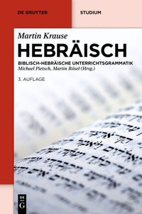 Enlarge image Cover: Hebräisch - De Gruyter