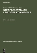 Cover: Strafgesetzbuch. Leipziger Kommentar / &sect;&sect; 223-263a - De Gruyter