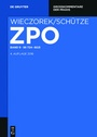 Cover: Zivilprozessordnung und Nebengesetze / §§ 724-802l - De Gruyter