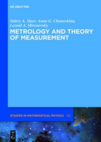 Enlarge image Cover: Metrology and Theory of Measurement - De Gruyter