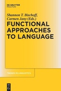 Cover: Functional Approaches to Language - De Gruyter Mouton