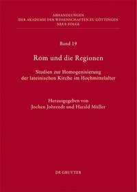 Abbildung von: Rom und die Regionen - De Gruyter