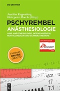 Cover: Pschyrembel An&auml;sthesiologie - De Gruyter