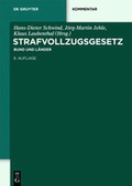 Cover: Strafvollzugsgesetz - De Gruyter