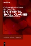 Cover: Big Events, Small Clauses - De Gruyter